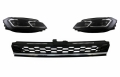 Volkswagen Golf (MK7) GTI Look Első Dinamikus LED-es Fényszórópár és Hűtőrács (Évj.: 2017 - 2020) by CarKitt