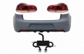 Volkswagen Golf (MK6) R20 Look Hátsó Lökhárító, Kipufogódob és Full LED Hátsó Lámpapár (Évj.: 2008 - 2012) by CarKitt