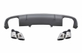 Audi A4 (B9) S4 Design Diffúzor és Kipufogóvégpár (Évj.: 2016 - 2018) by CarKitt