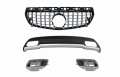 Mercedes-Benz A-Klasse (W176) Sport Pack GTR Design Hűtőrács, AMG Design Kipufogóvég és Diffúzor (Évj.: 2012 - 2015.8) by CarKitt