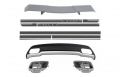 Mercedes-Benz A-Klasse (W176) Sport Pack AMG Design Csomagtérspoiler, Kipufogóvég, Diffúzor és Dekormatrica (Évj.: 2012 - 2018) by CarKitt