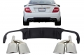Mercedes-Benz C-Klasse (W204/C204) C63 AMG Design Hátsó Diffúzor és Kipufogógvépár (Évj.: 2012 - 2014) by CarKitt