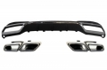 Mercedes-Benz E-Klasse (W212) AMG Sport Line Style Hátsó Lökhárító Diffúzor és Kipufogóvégpár (Évj.: 2013 - 2016) by CarKitt