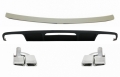 Mercedes-Benz CLS-Klasse (W218) CLS63 AMG Sport Line Style Hátsó Diffúzor, Kipufogóvég és Csomagtérspoiler (Évj.: 2011 - 2017) by CarKitt