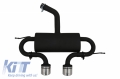 Volkswagen Golf 5 / 6 R30 / R32 Design Kipufogódob Adapterekkel (Évj. 2003 - 2013) by Carkitt