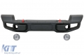 Jeep Wrangler (JK) Hard Rock Style Első Fém Lökhárító és Ködlámpapár (Évj.: 2007 - 2017) by Carkitt