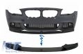 BMW F10/F11 M-Perfomance Első Lökhárító Matt Fekete Splitter (Évj.: 2011 - 2017) by CarKitt