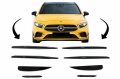 Mercedes-Benz A-Klasse (W177) A45 AMG Design 8-részes Első Splitter Készlet (Évj.: 2018.04-től) by CarKitt