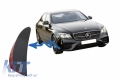 Mercedes-Benz E-Class E43 AMG Style Első Lökhárító Toldat Karbon Look (Évj.: 2016-tól) by Carkitt