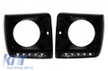 Mercedes-Benz G-Class Fényszóró Szemhéj LED DRL Nappali Menetfénnyel (Évj.: 1989 - 2012) by Carkitt