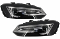 Volkswagen Polo (6R/6C) Matrix Look, Dinamikus LED-es, Lightbar Első Fényszórópár (Évj.: 2010 - 2017) by CarKitt