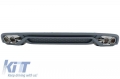 Audi A4 (B8) AB Design Hátsó Diffúzor, Dupla kipufogóvéggel (Évj.: 2012 - 2015) by CarKitt