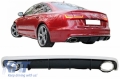 Audi A6 C7 Hátsó Diffúzor RS6 Style (Évj.: 2010 - 2014) by CarKitt