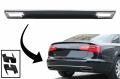 Audi A6 (4G) W12 Design Hátsó Lökhárító Diffúzor és Kipufogóvégpár