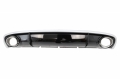 Audi A4 (B8) RS4 Design Hátsó Diffúzor és Króm Kipufogóvégek (Évj.: 2012 - 2015) by CarKitt
