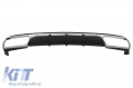 Mercedes-Benz E-Klasse (W212) Króm Hátsó Diffúzor (Évj.: 2009 - 2013) by CarKitt