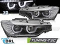 BMW F30 / F31, DRL U-Type Angel Eyes Első Lámpa (Évj.: 2011.10 - 2015.05) by Tuning-Tec