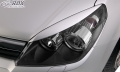 OPEL Astra H, Beleértve: GTC Morcosító Szemöldök Spoiler,  by RDX-Racedesign