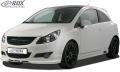 OPEL Corsa D Első Lökhárító Toldat Spoiler,  by RDX-Racedesign