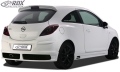 OPEL Corsa D Hátsó Spoiler Toldat,  by RDX-Racedesign