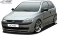 OPEL Corsa C Első Lökhárító Toldat Spoiler,  by RDX-Racedesign