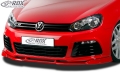 VW Golf 6 R Első Lökhárító Toldat Spoiler,  -VARIO-X- by RDX-Racedesign
