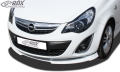 OPEL  Corsa D Facelift Első Lökhárító Toldat Spoiler,  -VARIO-X- by RDX-Racedesign