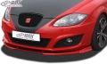 SEAT Leon Facelift (Typ.: 1P,) Első Lökhárító Toldat Spoiler,  -VARIO-X- by RDX-Racedesign