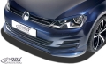 VW Golf 7 Első Lökhárító Toldat Spoiler,  by RDX-Racedesign