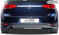 VW Golf 7 Hátsó Spoiler Toldat,  by RDX-Racedesign