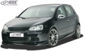 VW Golf 5 Első Lökhárító Toldat Spoiler,  by RDX-Racedesign