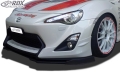 TOYOTA GT86, Aero Paket Első Lökhárító Toldat Spoiler,  -VARIO-X- by RDX-Racedesign