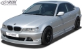 BMW 3-as Széria  E46 Coupe, Cabrio Facelift Első Lökhárító Toldat Spoiler,  by RDX-Racedesign