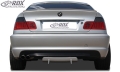 BMW 3-as Széria  E46 (mindegyik, beleértve: M-Technik, M3, Touring,) Hátsó Toldat Diffúzor,  by RDX-Racedesign