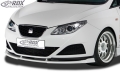SEAT Ibiza (Typ.: 6J,) SC, ST Első Lökhárító Toldat Spoiler,  -VARIO-X- by RDX-Racedesign