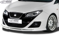 SEAT Ibiza (Typ.: 6J,) FR Első Lökhárító Toldat Spoiler,  -VARIO-X- by RDX-Racedesign
