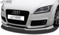 AUDI TT 8J, (Elöl S-Line,) Első Lökhárító Toldat Spoiler,  -VARIO-X- by RDX-Racedesign