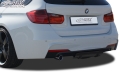 BMW 3-as Széria  F30, F31 Beleértve: M-Technik Hátsó Toldat Diffúzor,  by RDX-Racedesign