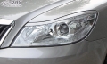 SKODA Octavia 2 (Typ.: 1Z,) Facelift Morcosító Szemöldök Spoiler,  by RDX-Racedesign