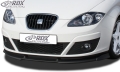 SEAT Altea Facelift (Typ.: 5P,) Első Lökhárító Toldat Spoiler,  -VARIO-X- by RDX-Racedesign