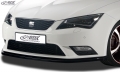 SEAT Leon (Typ.: 5F) Első Lökhárító Toldat Spoiler Koptató, by RDX-Racedesign