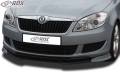 SKODA Fabia 2 Typ:5J, Első Lökhárító Toldat Spoiler,  -VARIO-X- by RDX-Racedesign