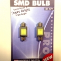SMD LED-es Szofita Izzó, 36mm, 2db