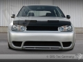SRS-Tec V-Style Clean  Elülső Lökhárító Spoiler, VW Golf 4