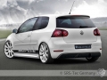 SRS-Tec  G6R-Style Clean Hátsó Lökhárító Spoiler, VW Golf 5