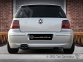SRS-Tec  Jubi-Style V6 Hátsó Lökhárító Toldat  Spoiler, VW Golf 4