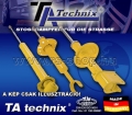 AUDI A3 Ta-Technix Sport Hátsó Lengéscsillapító
