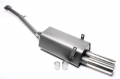 BMW E36 (Typ: E36) Sport Kipufogódob 2x76mm-es Kerek véggel
