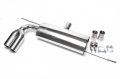 Audi A3 / VW Golf 5 / Golf 5 Plus Rozsdamentes Sport Kipufogódob 2x76mm-es véggel