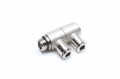 Ta-Technix Dupla Térsarok Szelep (2X6mm, 1/4Col AG) Légrugós (Airride) Futóműhöz
